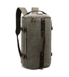 Vintage Canvas Barrel Backpack