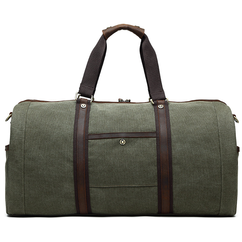 Portobello Canvas Leather Travel Bag