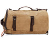 Washed Canvas Leather Travel Backpack