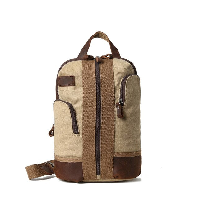 Canvas Shoulder Waterproof Backpack