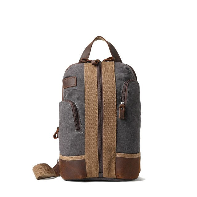 Canvas Shoulder Waterproof Backpack