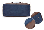 Canvas Leather Travel Bag