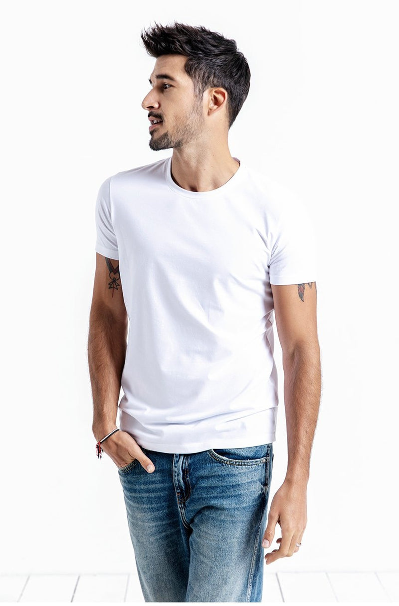 Breathable O-Neck Slim Fit T-Shirt