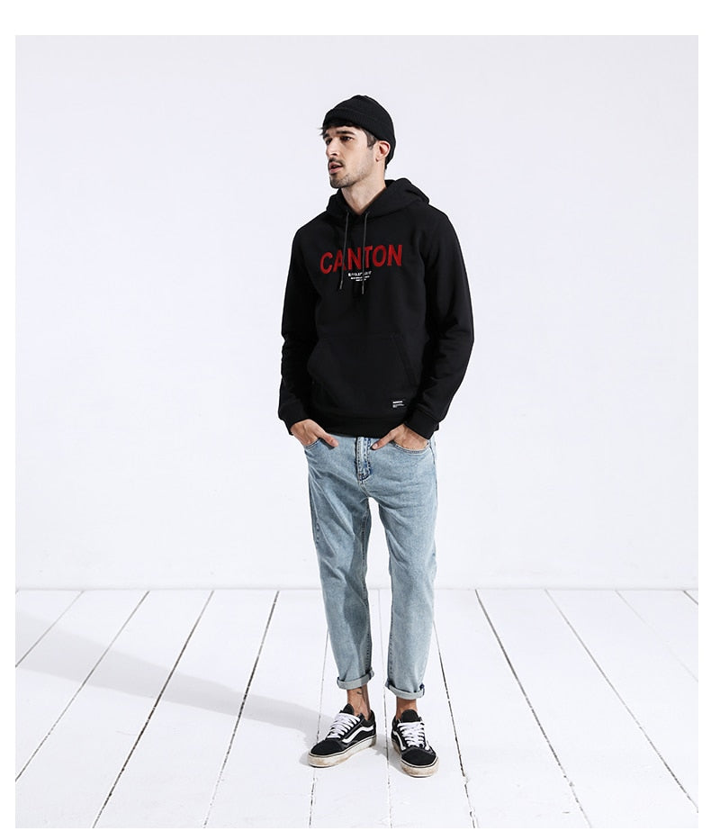 Canton Embroidery Hoodie