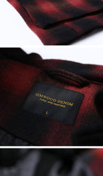 Woolen Plaid Jacket