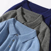 Winter & Autumn Soft Sweater 100% Cashmere Polo-Neck