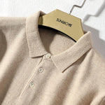 Winter & Autumn Soft Sweater 100% Cashmere Polo-Neck