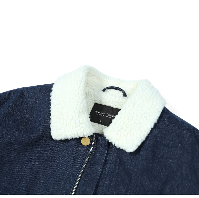 Winter Fleece Denim Jacket