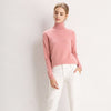 100% Pure Cashmere Knitted Turtleneck Pullover