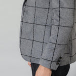 Wool blend Checked Jacket