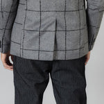 Wool blend Checked Jacket