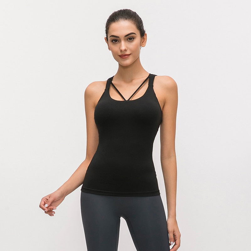 Super Soft Sleeveless Yoga Shirt