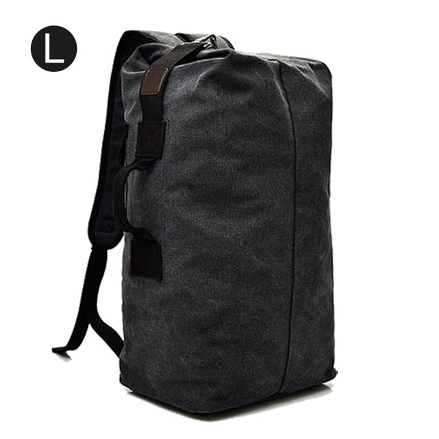 Canvas Multi-purpose Bucket Mountaineering Travel Bag