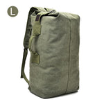 Canvas Multi-purpose Bucket Mountaineering Travel Bag