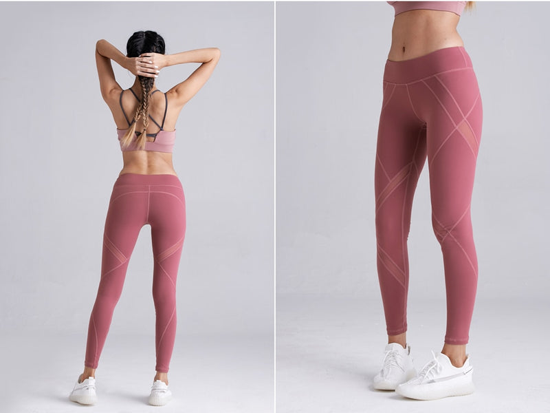 Yoga Tights Cross Hip Design