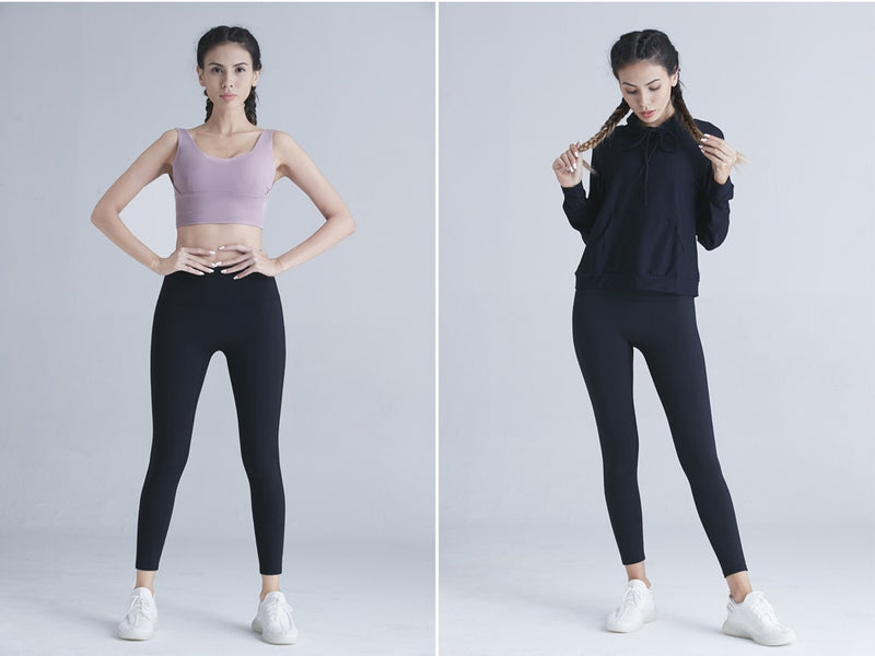 High Waist Yoga Leggings Naked Sense Quick-dry Design