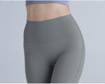 High Waist Yoga Leggings Naked Sense Quick-dry Design