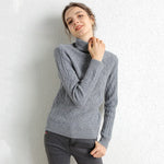 100% Merino Wool Turtleneck Sweater