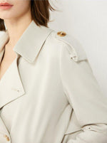 Double Breasted Short Autumn Trench Coat