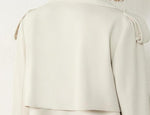 Double Breasted Short Autumn Trench Coat