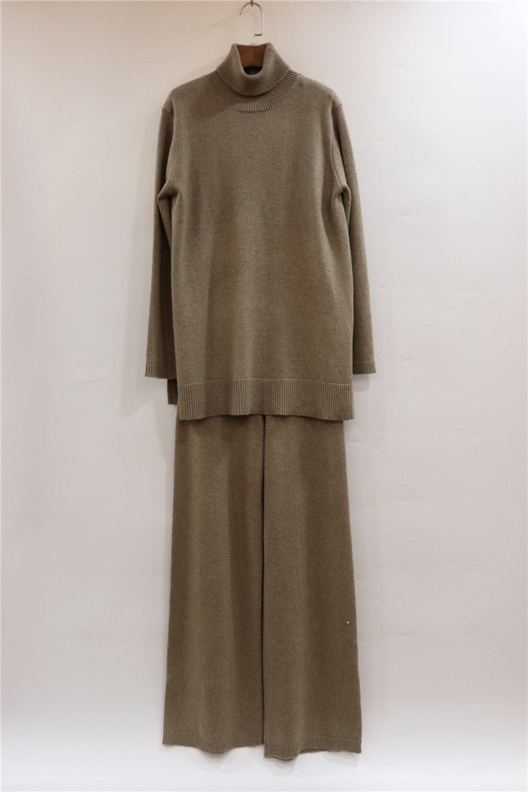 Two piece Wool Blend Set