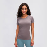 Breathable Yoga Top Short Sleeve