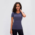 Breathable Yoga Top Short Sleeve