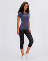 Breathable Yoga Top Short Sleeve