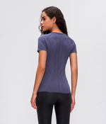 Breathable Yoga Top Short Sleeve