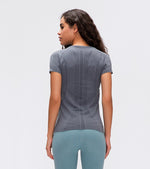 Breathable Yoga Top Short Sleeve