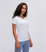 Breathable Yoga Top Short Sleeve