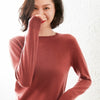 O-Neck 100% Pure Goat Cashmere Pullover