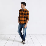 Plaid Shirt Slim Fit