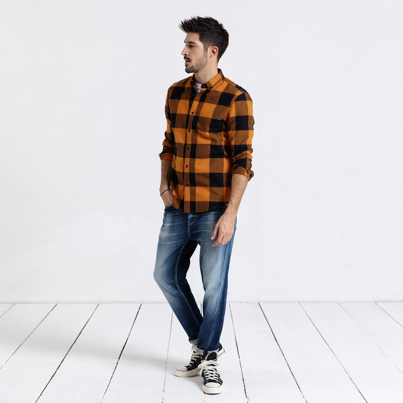 Plaid Shirt Slim Fit