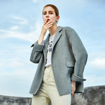 Double-face Handmade Wool Blazer