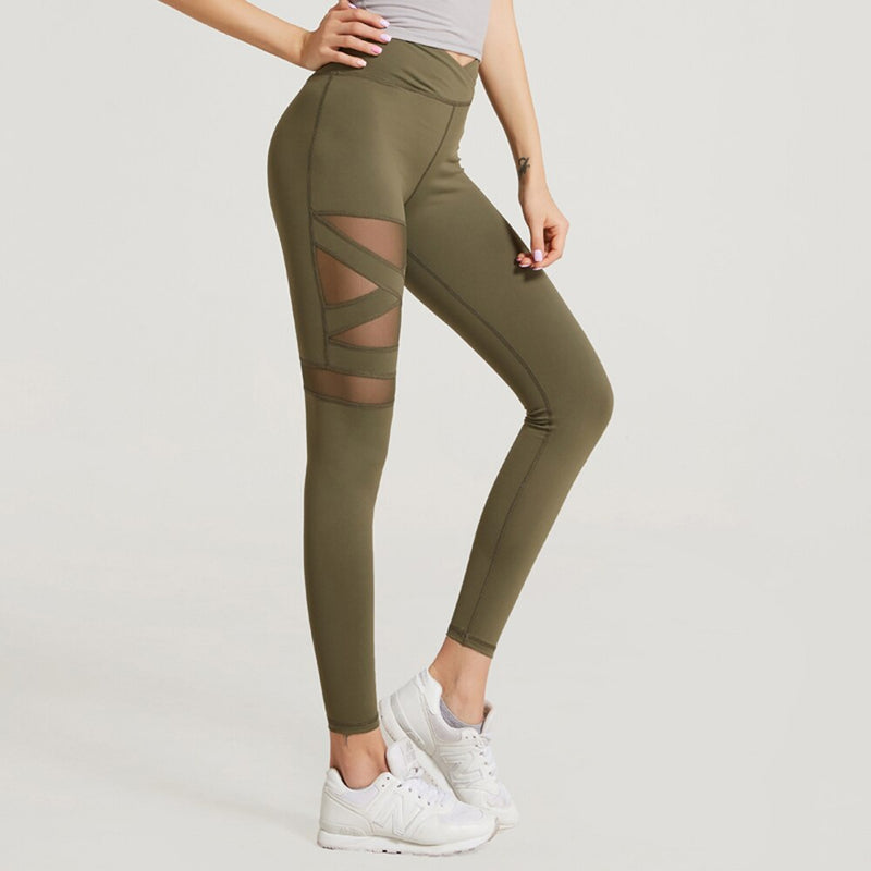 Yoga Leggings High Waist Slim Fit Design