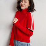 Turtleneck Pullover 100% Pure Wool