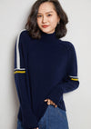 Turtleneck Pullover 100% Pure Wool