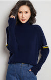 Turtleneck Pullover 100% Pure Wool