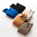 Turtleneck Slim Fit sweater 100% cashmere