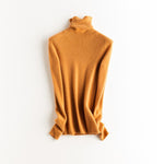 Turtleneck Slim Fit sweater 100% cashmere