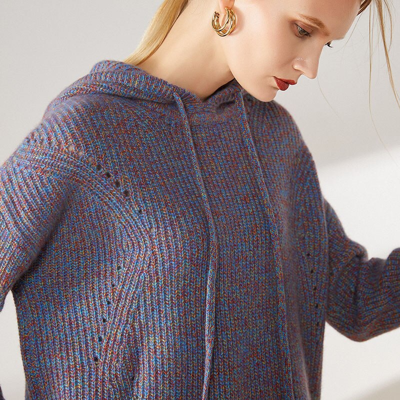 Hooded Cashmere Sweater