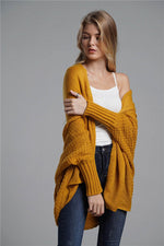 Oversized Batwing Sleeve Cardigan