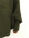 Oversized Batwing Sleeve Cardigan