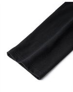 Cotton Button Plain T-Shirt Long Sleeve