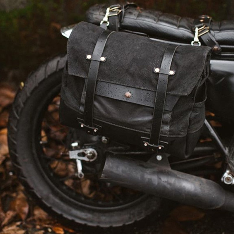 Vintage Side Cladding General Waterproof  Motorcycle Bag