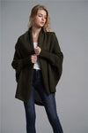 Oversized Batwing Sleeve Cardigan