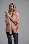 Oversized Batwing Sleeve Cardigan