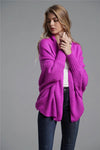 Oversized Batwing Sleeve Cardigan