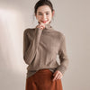 Turtleneck Warm 100% Cashmere Pullover